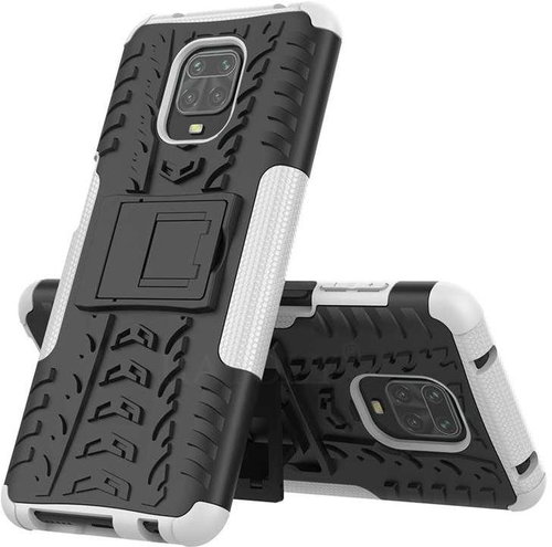 TopQ Xiaomi Redmi Note 9 Pro ultra durable white 50092 - Phone Cover - Main image