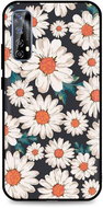 TopQ Realme 7 3D Silicone Daisies 54937 - Phone Cover