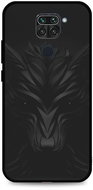 TopQ LUXURY Xiaomi Redmi Note 9 solid Black wolf 52479 - Phone Cover