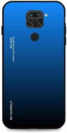 TopQ LUXURY Xiaomi Redmi Note 9 solid rainbow blue 49995 - Phone Cover