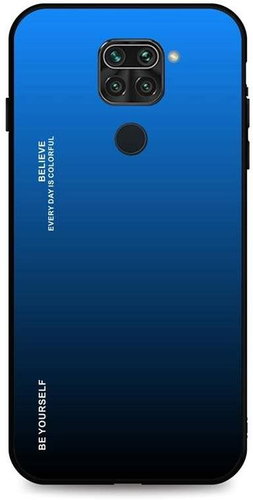 TopQ LUXURY Xiaomi Redmi Note 9 solid rainbow blue 49995 - Phone Cover - Main image