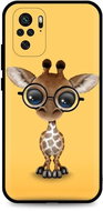 TopQ Xiaomi Redmi Note 10 silicone Cute Giraffe 59218 - Phone Cover