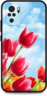 TopQ Xiaomi Redmi Note 10 silicone Tulips 59224 - Phone Cover