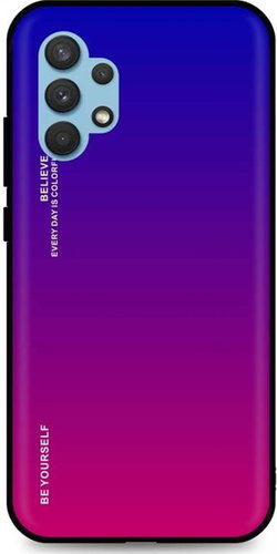 TopQ LUXURY Samsung A32 solid rainbow purple 59392 - Phone Cover - Main image