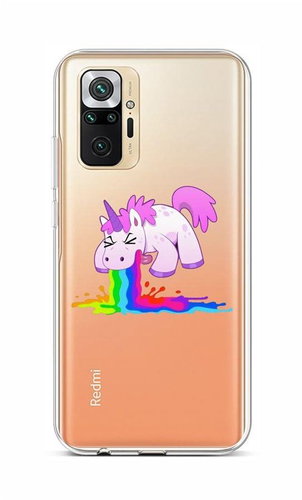 TopQ Xiaomi Redmi Note 10 Pro silicone Rainbow Splash 59536 - Phone Cover - Main image