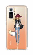 TopQ Xiaomi Redmi Note 10 Pro silicone Lady 2 59530 - Phone Cover