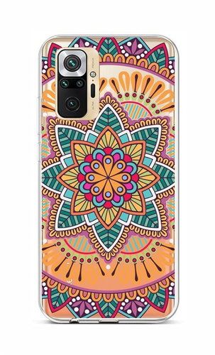 TopQ Xiaomi Redmi Note 10 Pro silicone Happy Mandala 59518 - Phone Cover - Main image