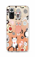 TopQ Xiaomi Redmi Note 10 Pro silicone Cats 2 59490 - Phone Cover