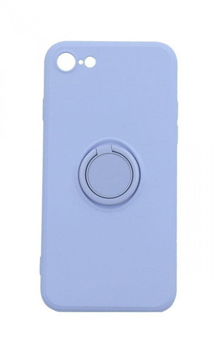 TopQ RING iPhone SE 2020 silicone purple 59474 - Phone Cover - Main image