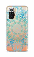 TopQ Xiaomi Redmi Note 10 Pro silicone Blue Mandala 59381 - Phone Cover