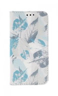 TopQ iPhone SE 2020 Smart Trends Booklet Mint Petals 59460 - Phone Case