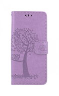 TopQ Realme 7i Book Purple Tree Owls 56085 - Phone Case