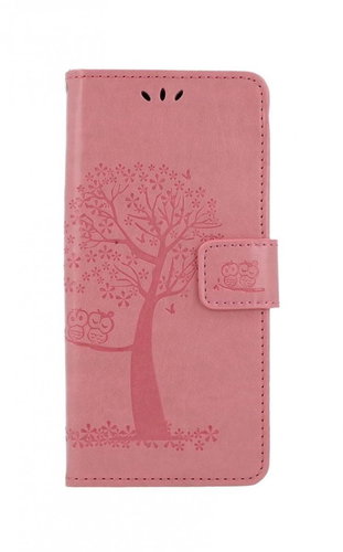 TopQ Realme 7i book Pink Owl Tree 56082 - Phone Case - Main image