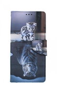 TopQ Samsung A21s booklet Tiger 54284 - Phone Case