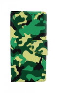 TopQ Xiaomi Redmi Note 9 Pro booklet camouflage 53891 - Phone Cover