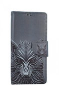 TopQ Xiaomi Redmi Note 9 booklet Wolf 50610 - Phone Cover