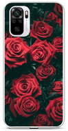 TopQ Xiaomi Redmi Note 10 silicone Red rosettes 59636 - Phone Cover
