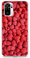 TopQ Xiaomi Redmi Note 10 silicone Raspberry 59617 - Phone Cover