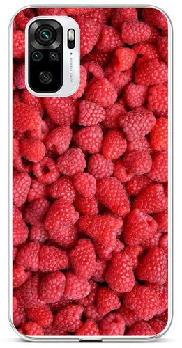 TopQ Xiaomi Redmi Note 10 silicone Raspberry 59617 - Phone Cover - Main image