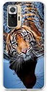 TopQ Xiaomi Redmi Note 10 Pro silicone Tiger 59664 - Phone Cover