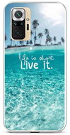 TopQ Xiaomi Redmi Note 10 Pro silicone Sea 59641 - Phone Cover