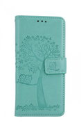 TopQ Samsung A41 booklet Green tree owls 50238 - Phone Cover