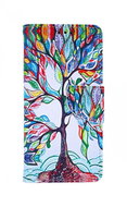 TopQ Samsung A41 booklet Color tree 49873 - Phone Cover