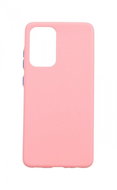 TopQ Solid Samsung A52 silicone pink 59593 - Phone Cover
