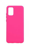TopQ Solid Samsung A02s silicone deep pink 59588 - Phone Cover
