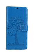 TopQ Xiaomi Redmi Note 10 Pro booklet Blue tree owls 59825 - Phone Case
