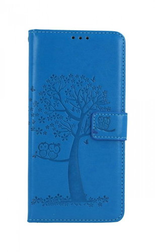 TopQ Xiaomi Redmi Note 10 Pro booklet Blue tree owls 59825 - Phone Case - Main image