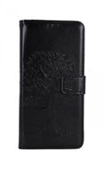 TopQ Xiaomi Redmi Note 10 Pro booklet Black tree owls 59823 - Phone Case