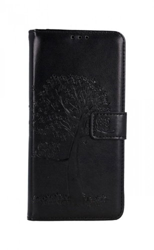 TopQ Xiaomi Redmi Note 10 Pro booklet Black tree owls 59823 - Phone Case - Main image