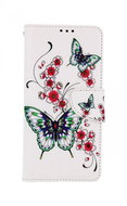 TopQ Xiaomi Redmi Note 10 Pro booklet Butterflies with flower 59794 - Phone Case
