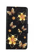 TopQ Xiaomi Redmi Note 10 Pro booklet Golden flowers 59806 - Phone Case
