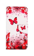 TopQ Xiaomi Redmi Note 10 booklet Pink butterflies 59785 - Phone Case