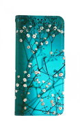 TopQ Realme 8 Pro Book Blue with Flowers 60031 - Phone Case