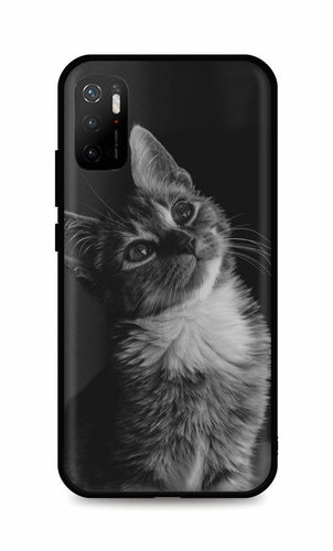 TopQ Xiaomi Poco M3 Pro silicone Cute Cat 60211 - Phone Cover - Main image