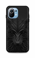 TopQ Xiaomi Mi 11 Lite silicone Black Wolf 60200 - Phone Cover