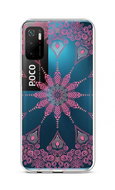 TopQ Xiaomi Poco M3 Pro silicone Pink Mandala 59957 - Phone Cover