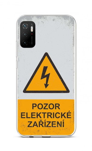 TopQ Xiaomi Poco M3 Pro silicone Attention electrical device 59955 - Phone Cover - Main image