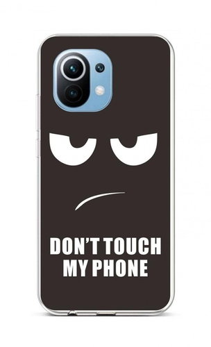 TopQ Xiaomi Mi 11 Lite silicone Don´t Touch 59908 - Phone Cover - Main image