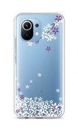 TopQ Xiaomi Mi 11 Lite silicone Sakura flowers 59905 - Phone Cover