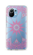 TopQ Xiaomi Mi 11 Lite silicone Pink Mandala 59901 - Phone Cover