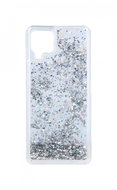 BLACKMOON TopQ Samsung A12 Silicone Liquid Silver 59480 - Phone Case