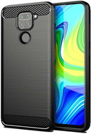 Forcell Xiaomi Redmi Note 9 silicone black 50149 - Phone Cover