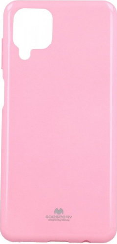 Mercury Jelly Case Samsung A12 silicone light pink 59753 - Phone Cover - Main image