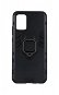 TopQ Samsung A02s durable black with ring 60325 - Phone Cover