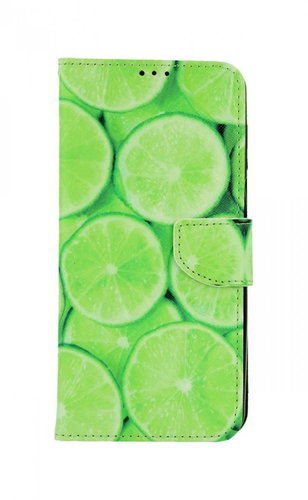 TopQ Xiaomi Redmi Note 9 Pro booklet Lime 59890 - Phone Case - Main image