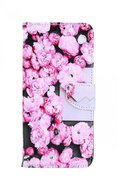 TopQ Xiaomi Redmi Note 9 Pro booklet Pink flowers 59926 - Phone Case
